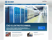 Tablet Screenshot of ckdelektrotechnika.cz